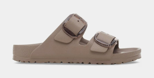 Arizona EVA Big Buckle Womens Sandals (Tan)