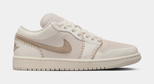 Air Jordan 1 Low SE Womens Lifestyle Shoes (Light Orewood Brown/Hemp/Sail)
